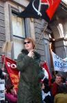 May Day protest in Dublin shuts stock exchaange