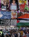 Pictures of london peace demo 13oct
