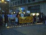 Leeds Candle-lit Vigil Peace Protest