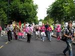 Pink and Silver Samba Band