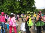 Samba bands at the rally