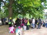 Samba bands join forces