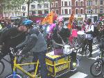 Rhytms of Resistance Samba Band on wheels 1