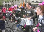 Rhytms of Resistance Samba Band on wheels 2