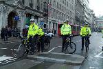 Police do their bit for global warming