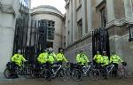 Police blockade wrong gallery