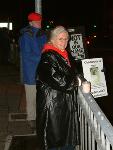 Roadside protest