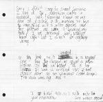 Miguels letter to his school