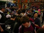 Police create a "Bubble" preventing Protestors from leaving