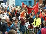Assembling on Devonshire Green
