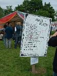 Main stage timetable