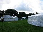Tents and meeting space