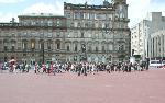 First group arrives at George Square, City Chambers