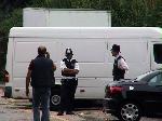 Police at back of Commercial Road squat