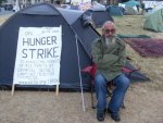Parliament Square hunger striker