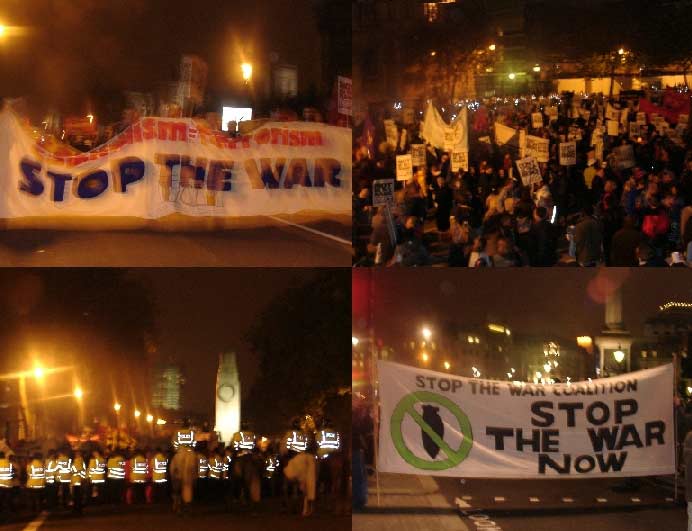 Stop The War + Disobedients + Riot Horses - Pics