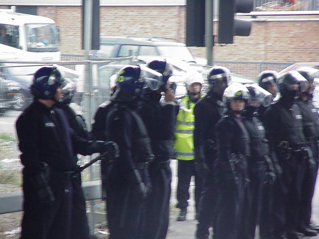 another group of riot cops
