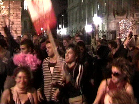 dancing outside downing street