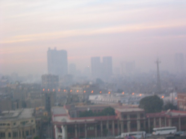 Cairo is really polluted!!