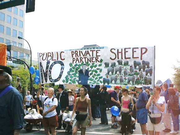 Dont be a Sheep in the Face of Private Greed