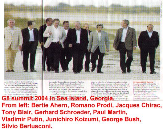 2004 Meeting of the G8 at Sea Island, Georgia, U.S.A.