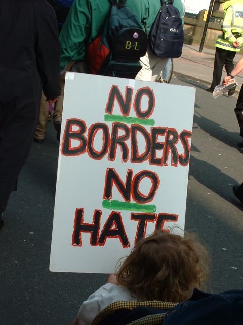 No Borders -- No Hate