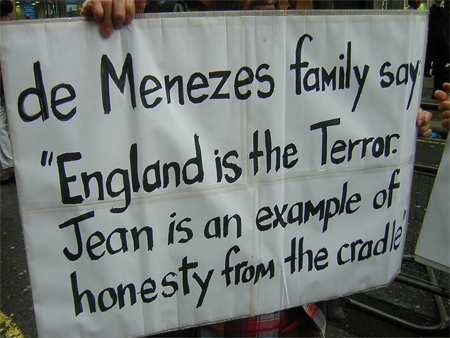 A message from de Menezes family ...