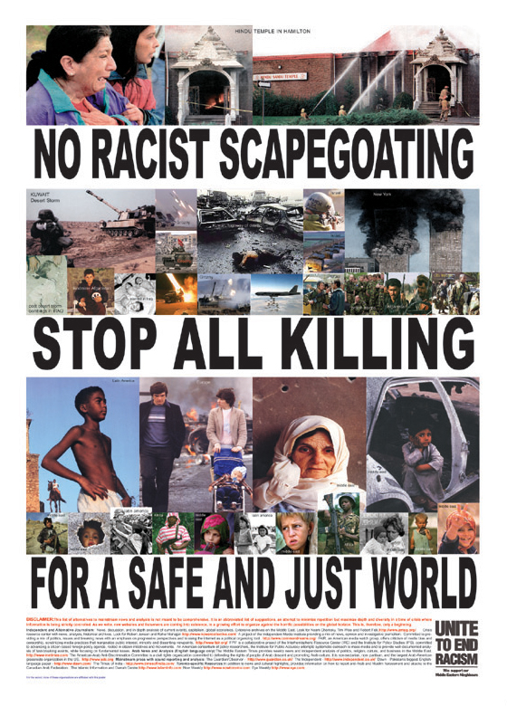 Xenophobic campaign