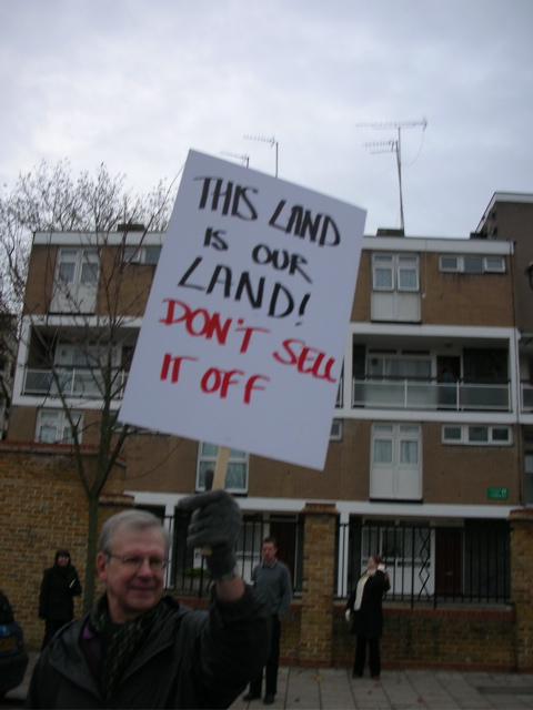 our land is not for sale
