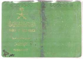 Satam Al Suqami’s passport, it was shown as evidence in the Moussaoui trial.