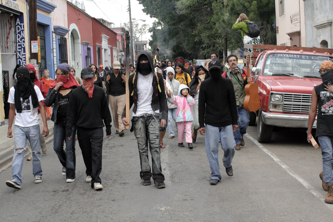 Demo in Oaxaca