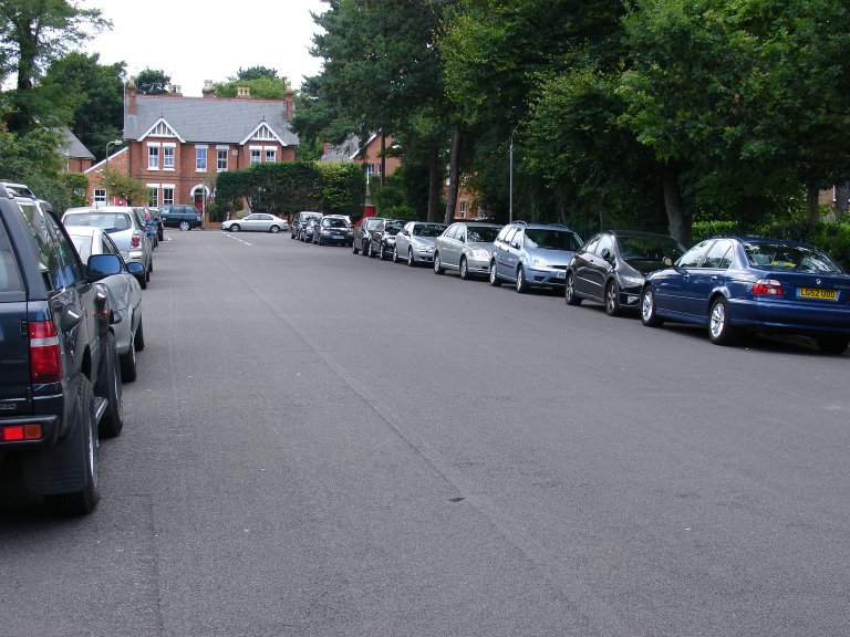 nuisance parking in local roads