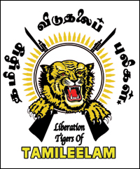outlawed tamil tiger logo