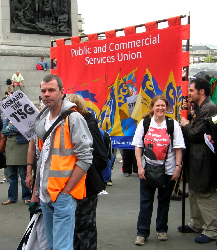 G. Working class solidarity through trade union support