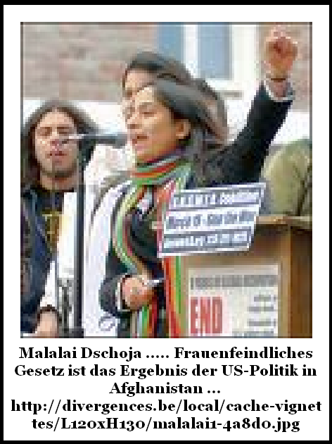 Aktivistin Malalai Dschoja