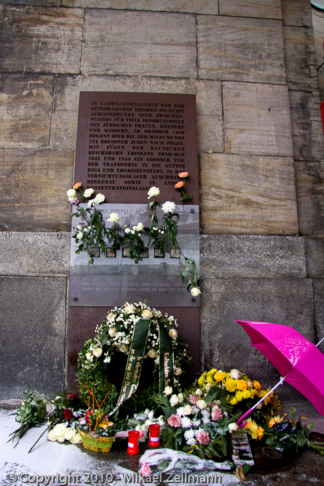 memorial for deported jews
