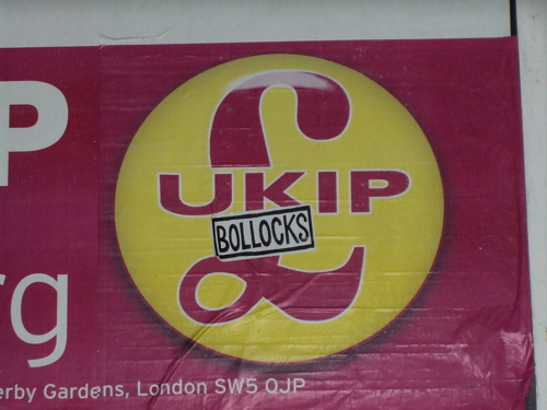 UKIP bollocks!