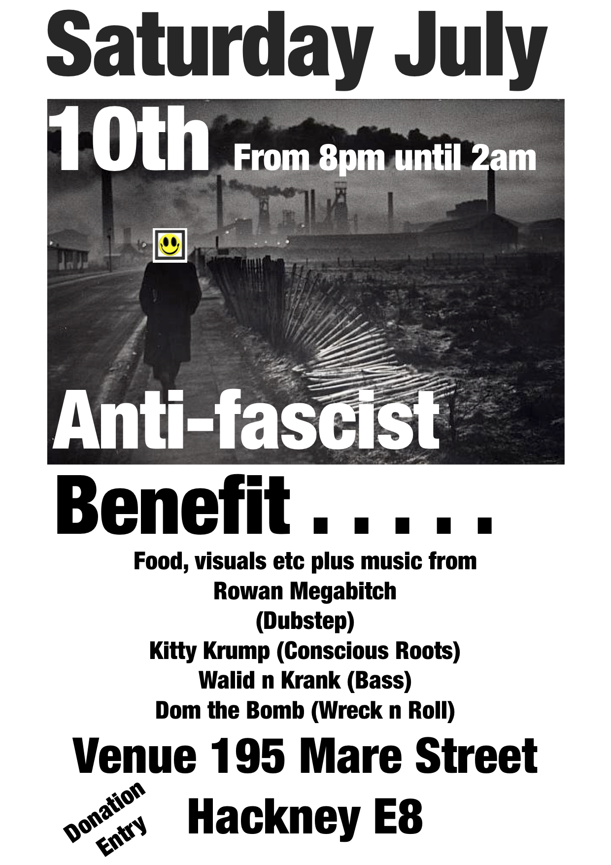 antifascist flyer