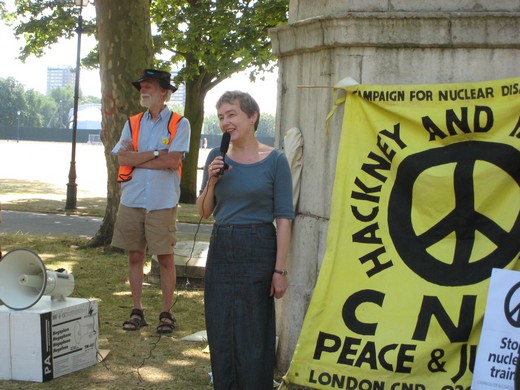 Kate Hudson, chair of CND