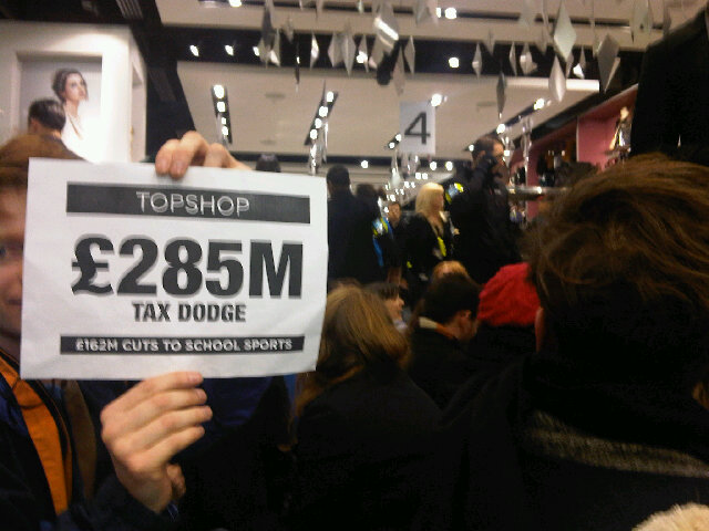 Topshop £285 million tax dodge