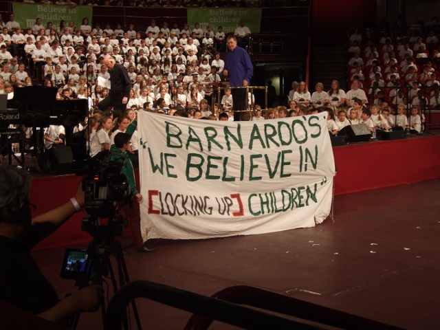Barnados: We believe in [locking up] children
