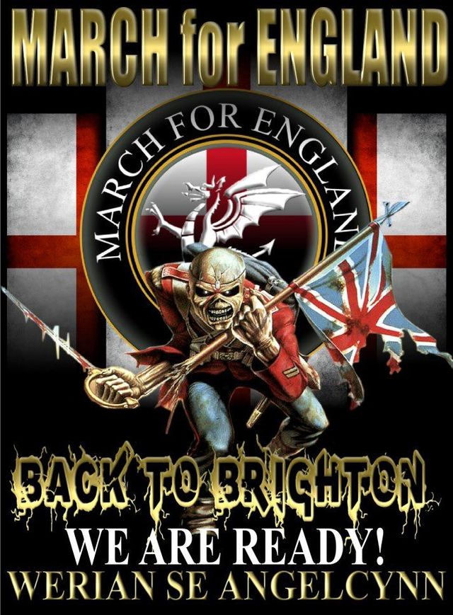 March For England, Brighton - "Family" Day?!