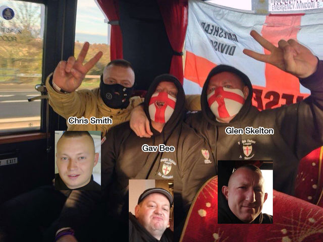 North East EDL going to Wakefield demo recently