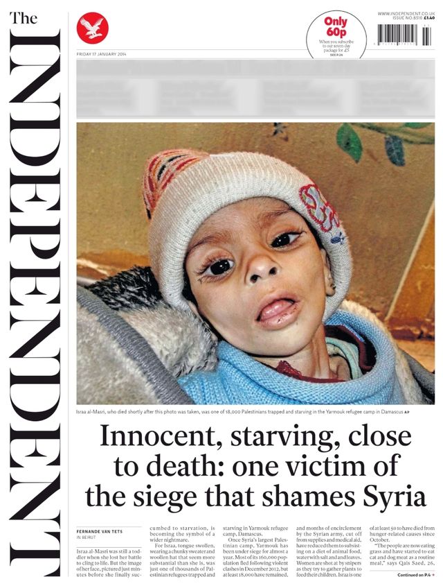 The Independent, 17 January 2014