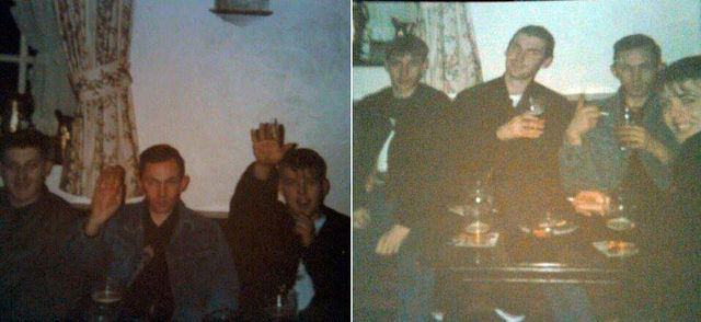 1993 - Neo Nazis from Newcastle (Coloon Holmes -left of second photo)