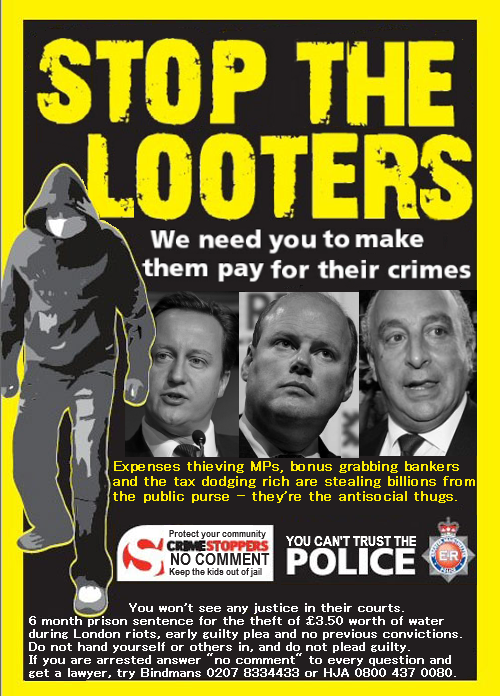 stop the looters
