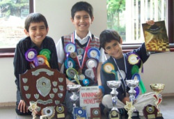 Image: from right to left, brothers Ibraheem, Yousuf & Ieyssa