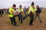 Portsmouth Smokey Bears Picnic Photo - Man gets carried away for search