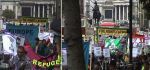 Photos of ant-racist demo in London