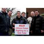 Trade union leaders join tube pickets